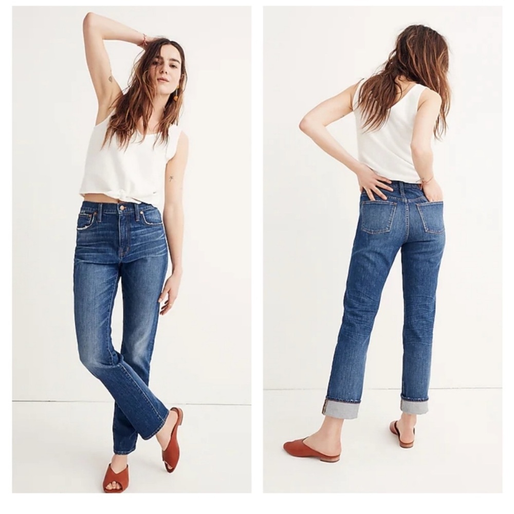 Madewell High Rise Slim Boyfriend Jean